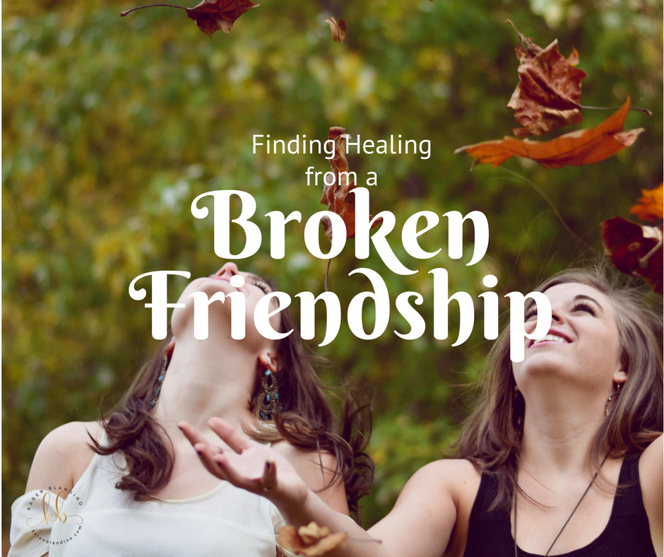 Broken Friendship, Finding healing