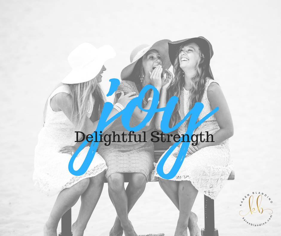 Joy:  Delightful Strength